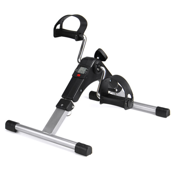 Mini Exercise Fitness Bike Tools Leg Beauty Trainer Pedal Machine Old Man Limb Rehabilitation Leg Hand Training Equipment with Digital Counting