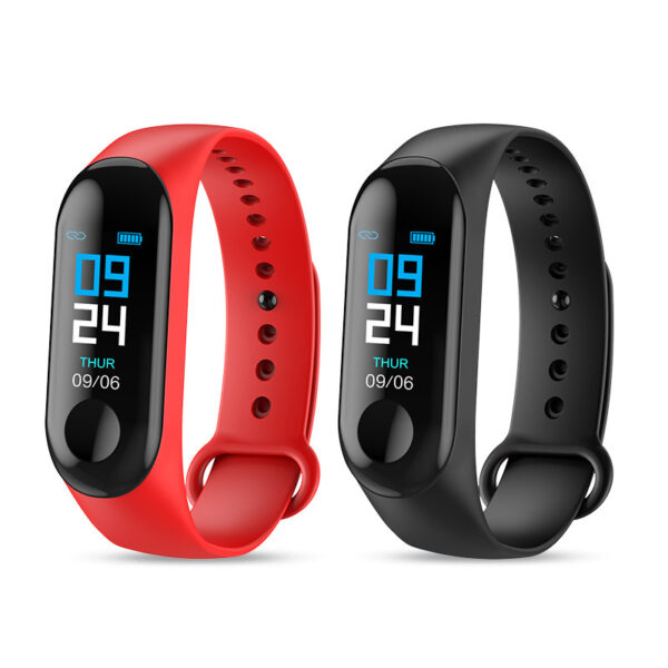 Smart Bracelet Heart Rate and Blood Pressure Exercise Meter Smart Reminder Color Bracelet