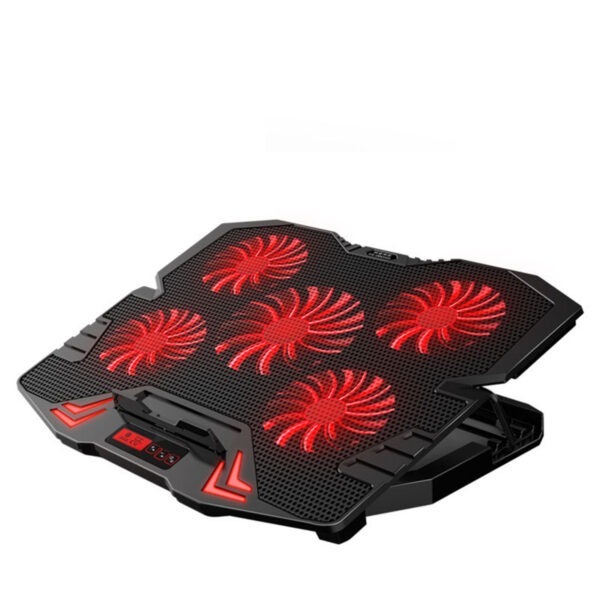 5 Fans Adjustable Laptop Cooling Pad Cooler Heat Dissipation For 12 Inch-17 Inch Laptop Notebook Macbook