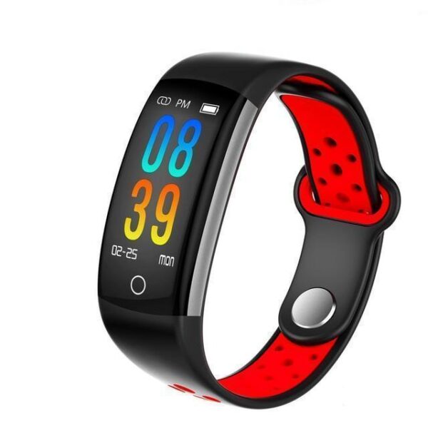 0.96 LCD Q6 Smart Band Heart Rate Monitor Fitness Bracelet IP68 Waterproof Blood Pressure