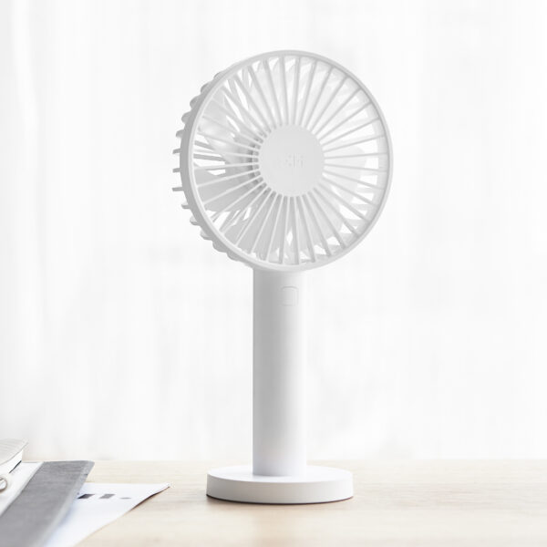 Zmi 3 Speeds Cooling Fan from Eco-System Portable Handheld With Rechargeable Built-in Battery 2600mAm/3350mAh USB Port Handy Mini Fan For Smart Home